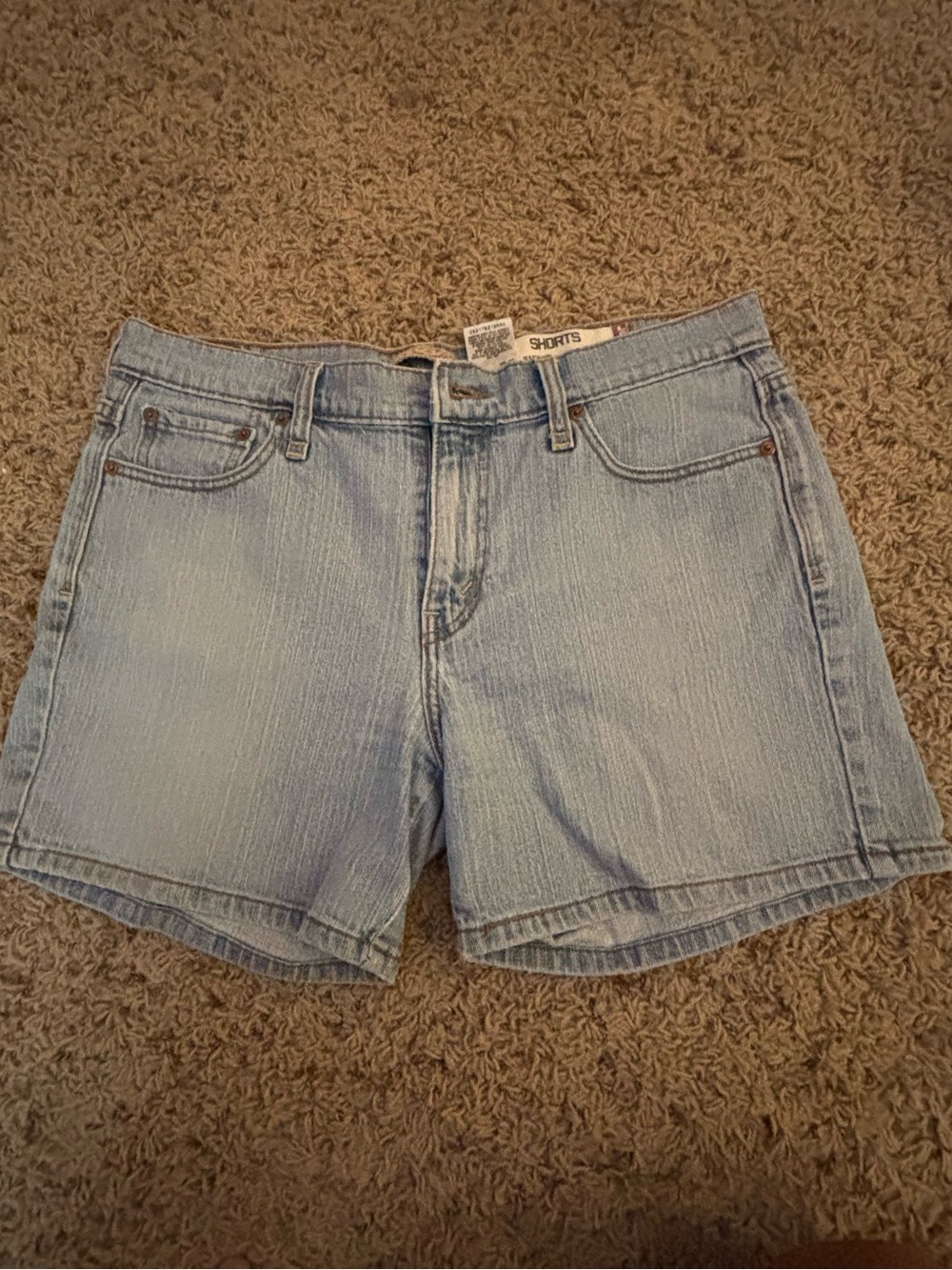 Levi's Light Blue Denim Women's Shorts